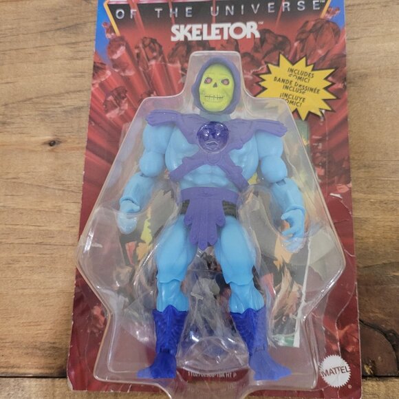 Masters Of The Universe Origins Skeletor Retro Vintage Head Figure Mattel Motu - Picture 3 of 6